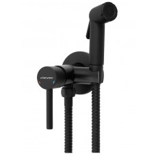 Set dus igienic Toubkal negru mat